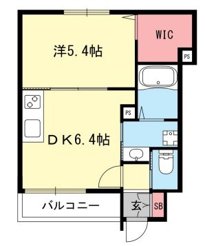 シャーメゾンかがや樹・Mの間取り