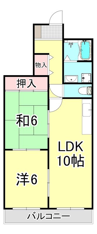 グランドゥール武庫之荘Ⅰの間取り