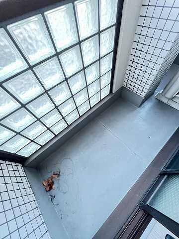 エメラルド崇徳院のバルコニー