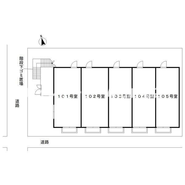 エグゼシャトーの区画図
