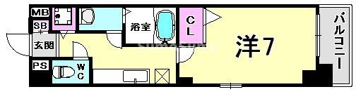 エッセンティア春日野の間取り