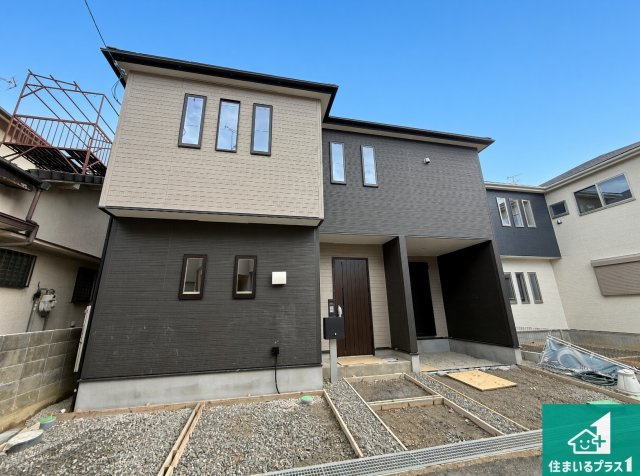 羽曳野市南恵我之荘　第2期　新築一戸建ての外観|現在建築中！落ち着いた街並みで新生活を始めることが出来そう！周辺の物件も併せてご紹介させて頂きます！