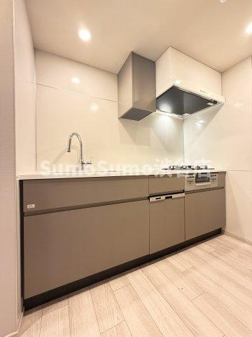 Ｂｒｉｌｌｉａ　ｉｓｔ　池尻大橋のキッチン|コンパクトなキッチンで掃除もラクラク