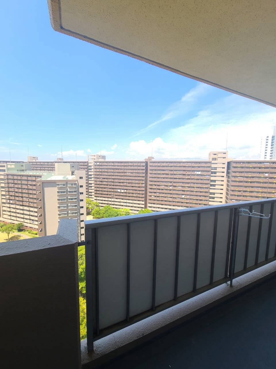UR武庫川　11号棟の展望