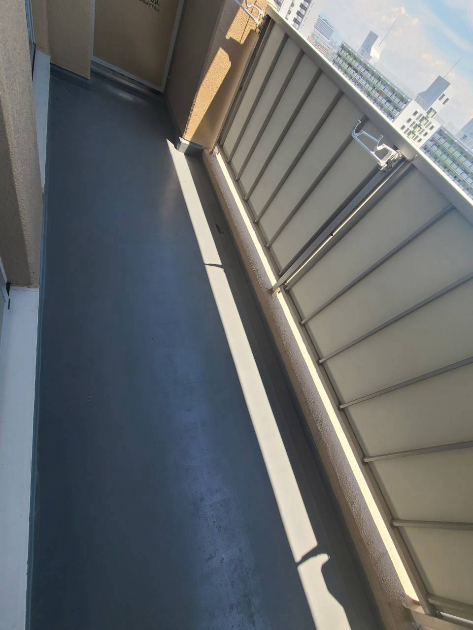 UR武庫川　11号棟のバルコニー