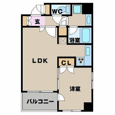 パレステュディオ渋谷ステーションフロントの間取り