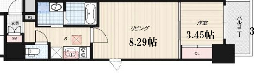 CAVANA本町の間取り