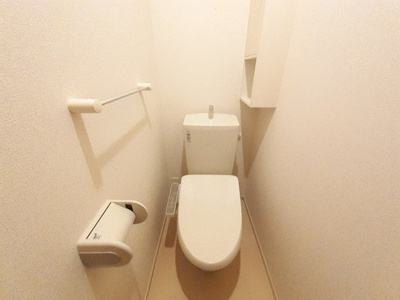【トイレ】 | Ｋｉｂｏｕ　Ｓ | 清潔感のあるトイレです
