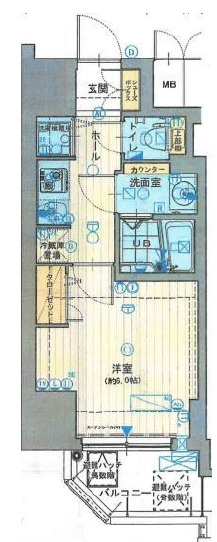 W-STYLE難波の間取り