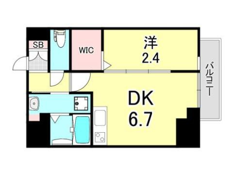アドバンス神戸ウィステリアパークの間取り