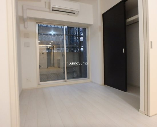 スワンズシティ谷町ブリエのバルコニー