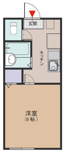 ウインデイア中山手Ａの間取り