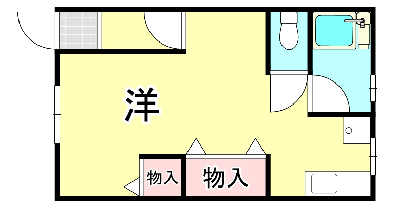エイチ・ツーオー甲子園の間取り
