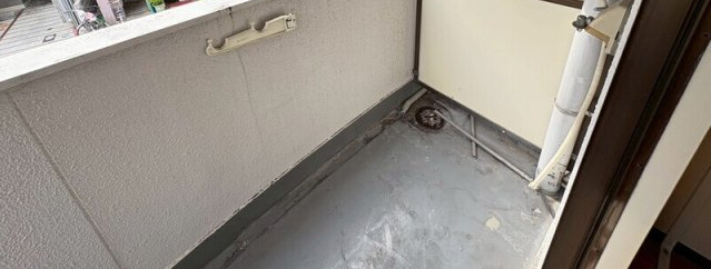サンビレッジのバルコニー