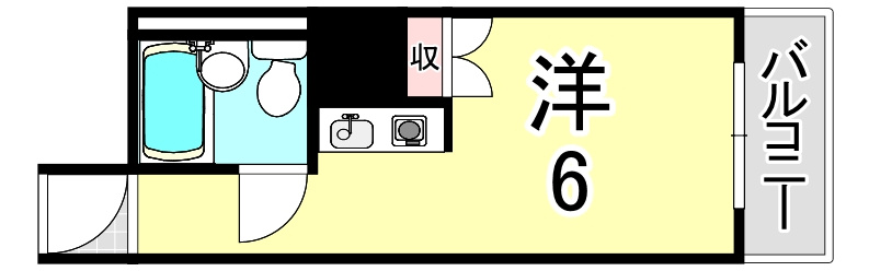 セレーノ立花の間取り