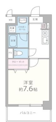 アンビシャス江﨑の間取り