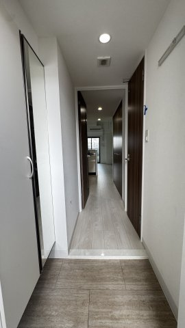 仮称)奈良屋町新築マンションの玄関