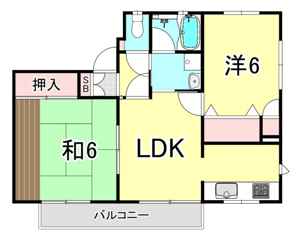 アイビー館の間取り