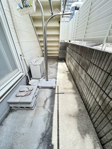 篠原マンション中山手のバルコニー
