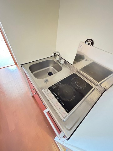 レオパレスアーデルⅠのキッチン|キッチンです