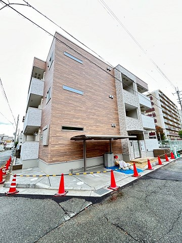 フジパレス尼崎西立花の外観|外観は落ち着いています