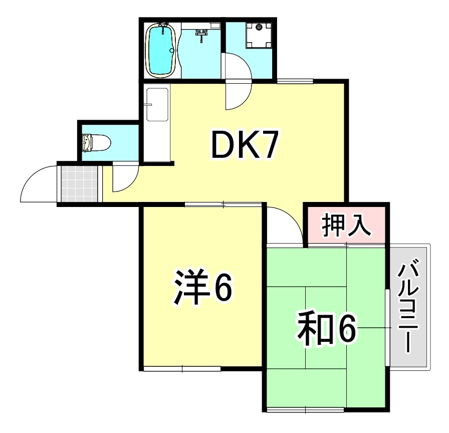 ロイヤルメゾン塚口Ｖの間取り