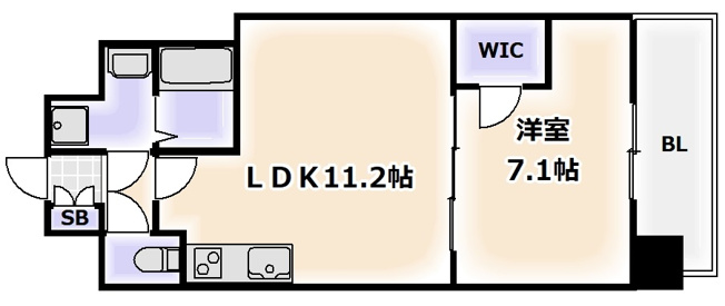 【間取り】 | S-RESIDENCE日本橋Qualier