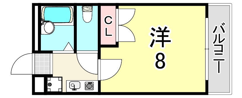 彩華Ⅳの間取り