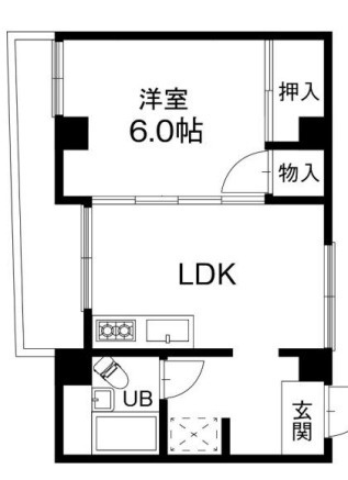 パティオ園田の間取り