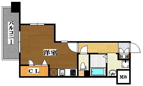 レジデンシャルヒルズ博多東の間取り