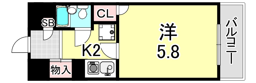 藤和シティコープ本山の間取り