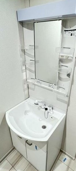 メルディア調布の洗面所