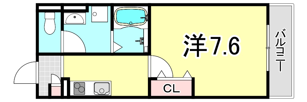 リアフラッツ上ヶ原の間取り