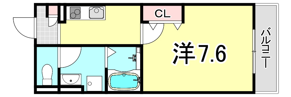 リアフラッツ上ヶ原の間取り