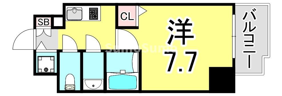 レジデンス神戸レガーロの間取り