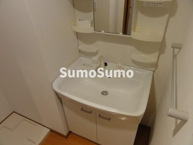 ピュアドーム高宮イーストの洗面所