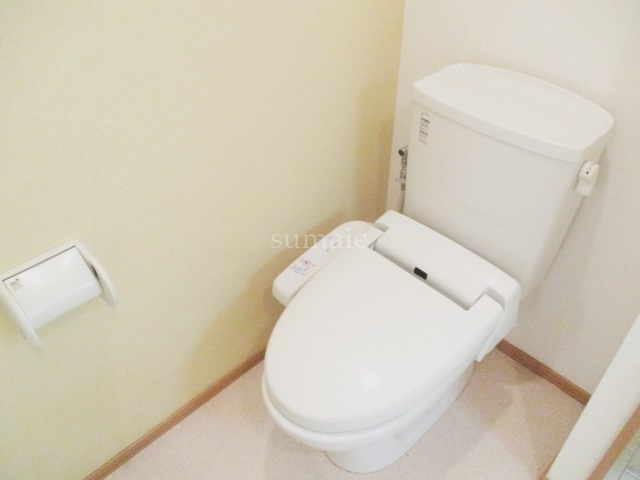 シャトレー・ミナカのトイレ|温水洗浄便座付きトイレです♪