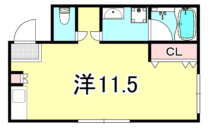 七松ハイツの間取り