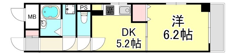 パレスNADAの間取り