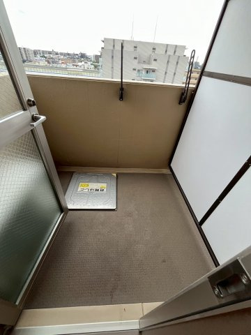 プレッツァ西宮のバルコニー