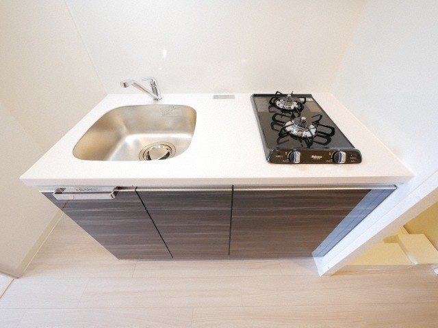 プレサンスOSAKA DOMECITY クロスティのキッチン