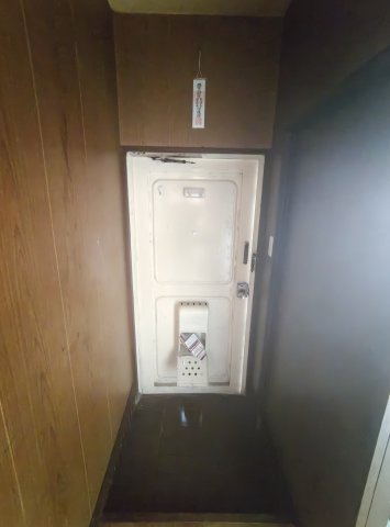 福住マンションの玄関