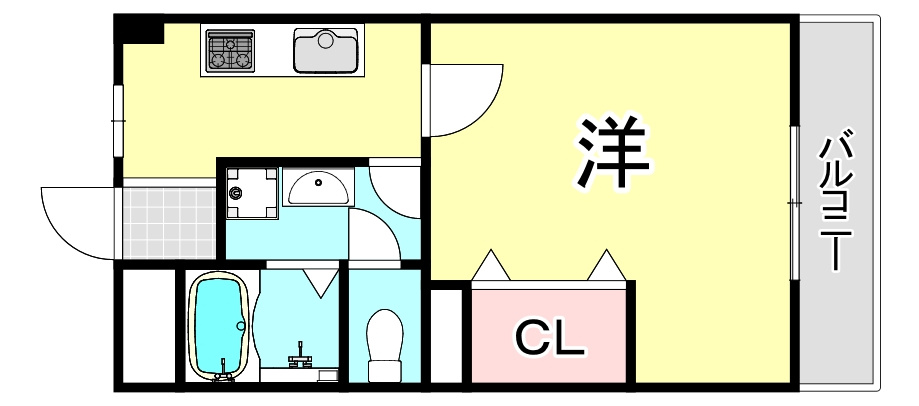 フタミハイツの間取り