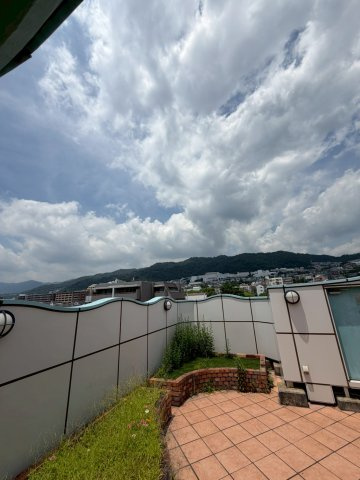 晴山館の展望