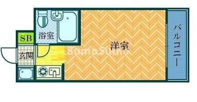 ライオンズマンション三宮の間取り
