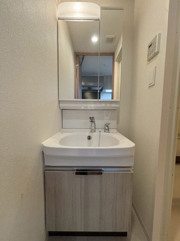 プレサンスドームシティの洗面所