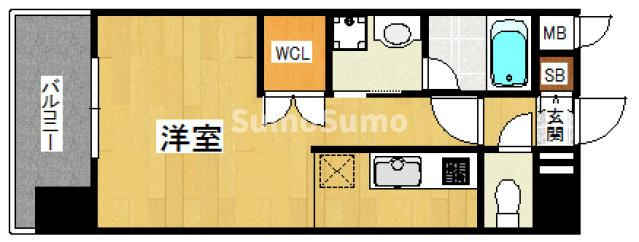 プライムアーバン博多東の間取り