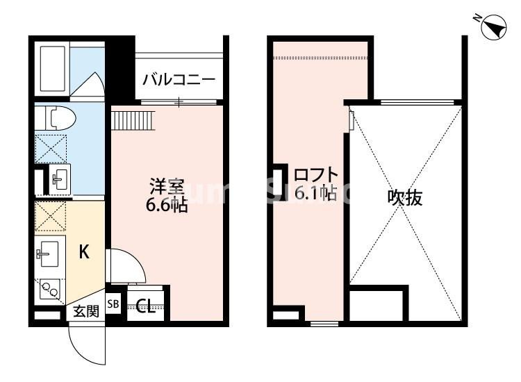 マルシエル神戸の間取り