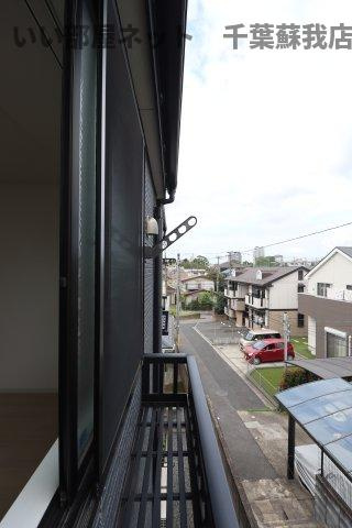 BRIX葛城のバルコニー|落ち着いた時間を過ごせるバルコニーです