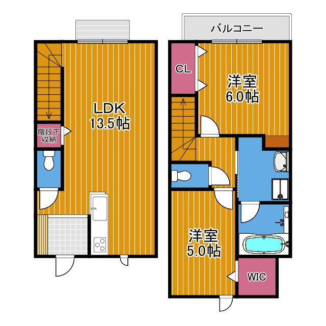 ノワールコートの間取り